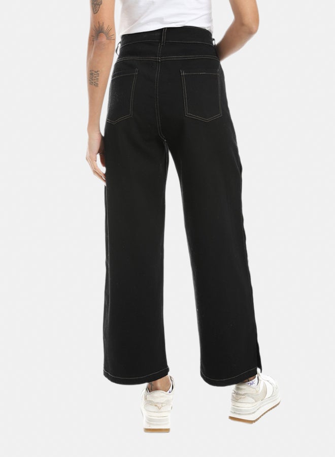 Azul Gabardine Side Buttoned Leg Pants - Image 2
